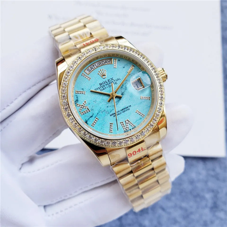 Rolex Turquoise Diamond - Hình 8