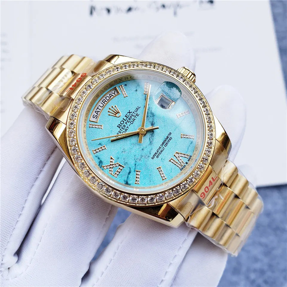 Rolex Turquoise Diamond - Hình 3