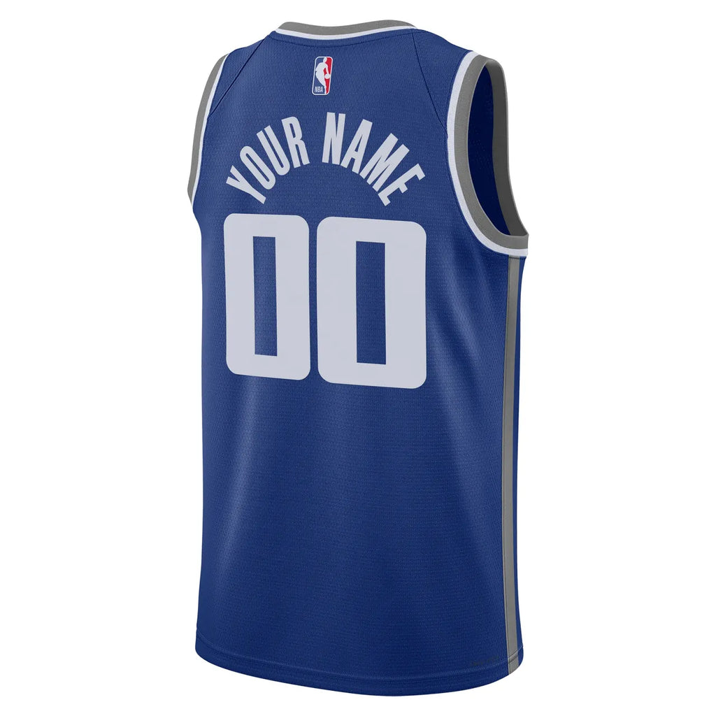 nike Kings Blue Custom Jersey - Hình 3