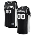custom Fanatics Spurs Black Jersey