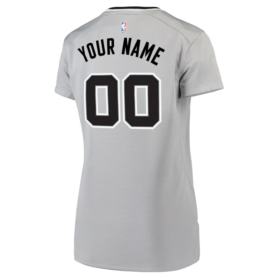 Spurs Gray Women's Jersey - Hình 3