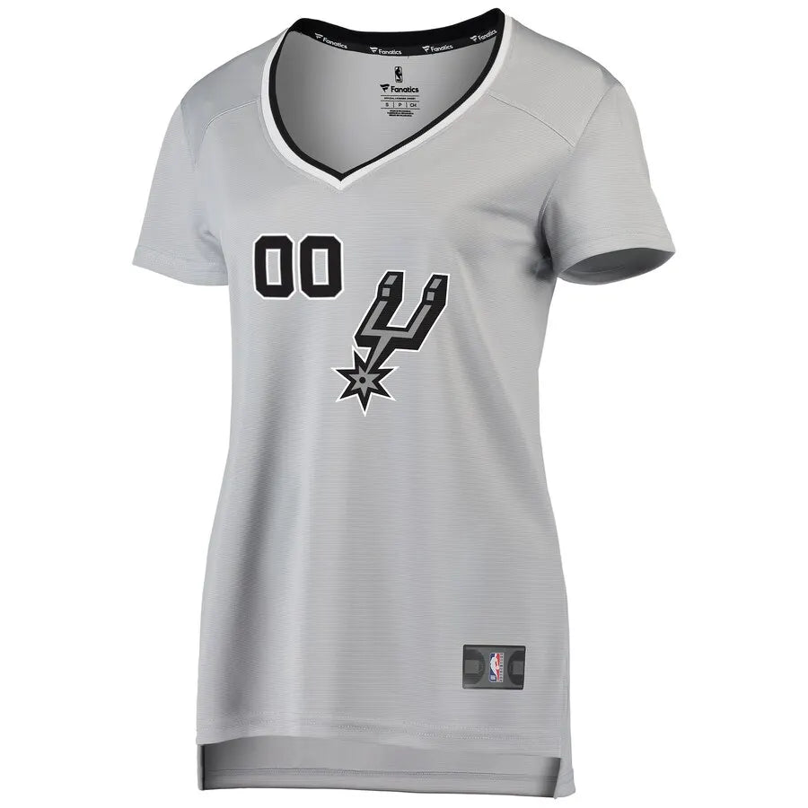 Spurs Gray Women's Jersey - Hình 2