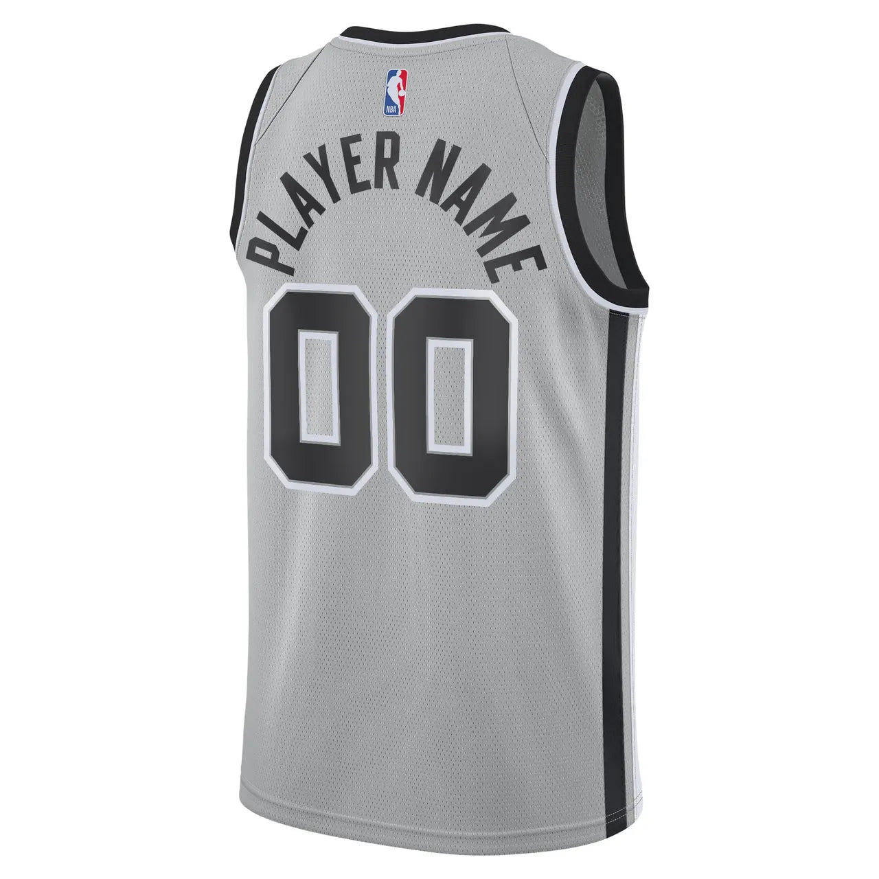 Jordan Spurs Gray Jersey - Hình 3