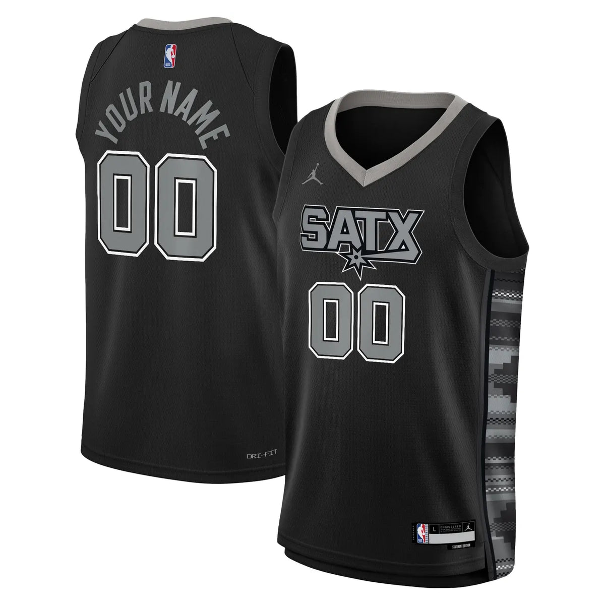 statement Jordan SATX Black Jersey
