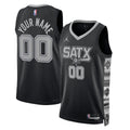 custom Jordan SATX Black Jersey