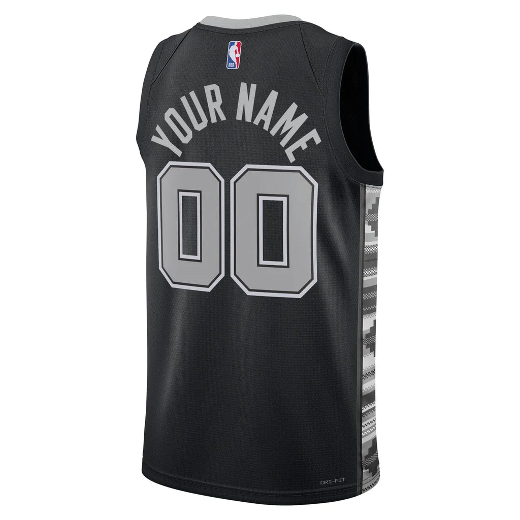 custom Jordan SATX Black Jersey - Hình 3