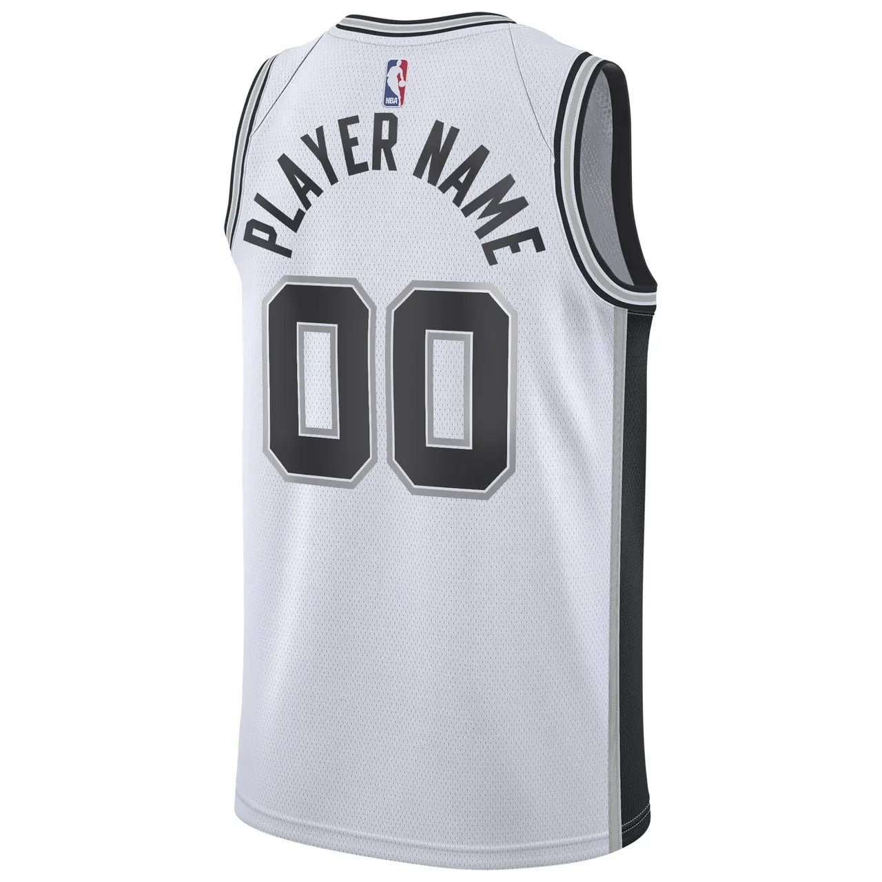 custom player Nike Spurs White Jersey - Hình 4