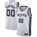 Nike Spurs White Jersey Custom
