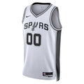 Spurs White Custom Jersey nike