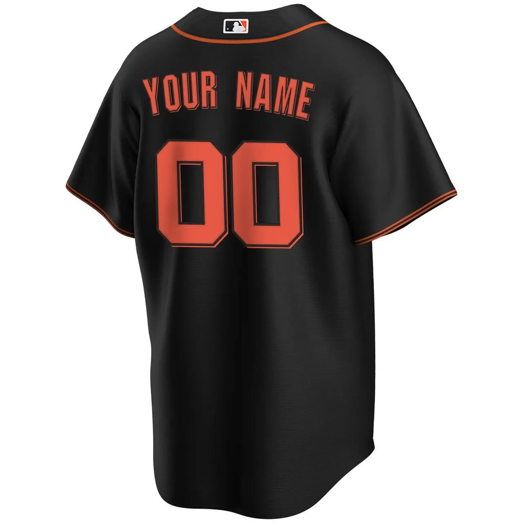 Giants Black Custom Jersey - Hình 4