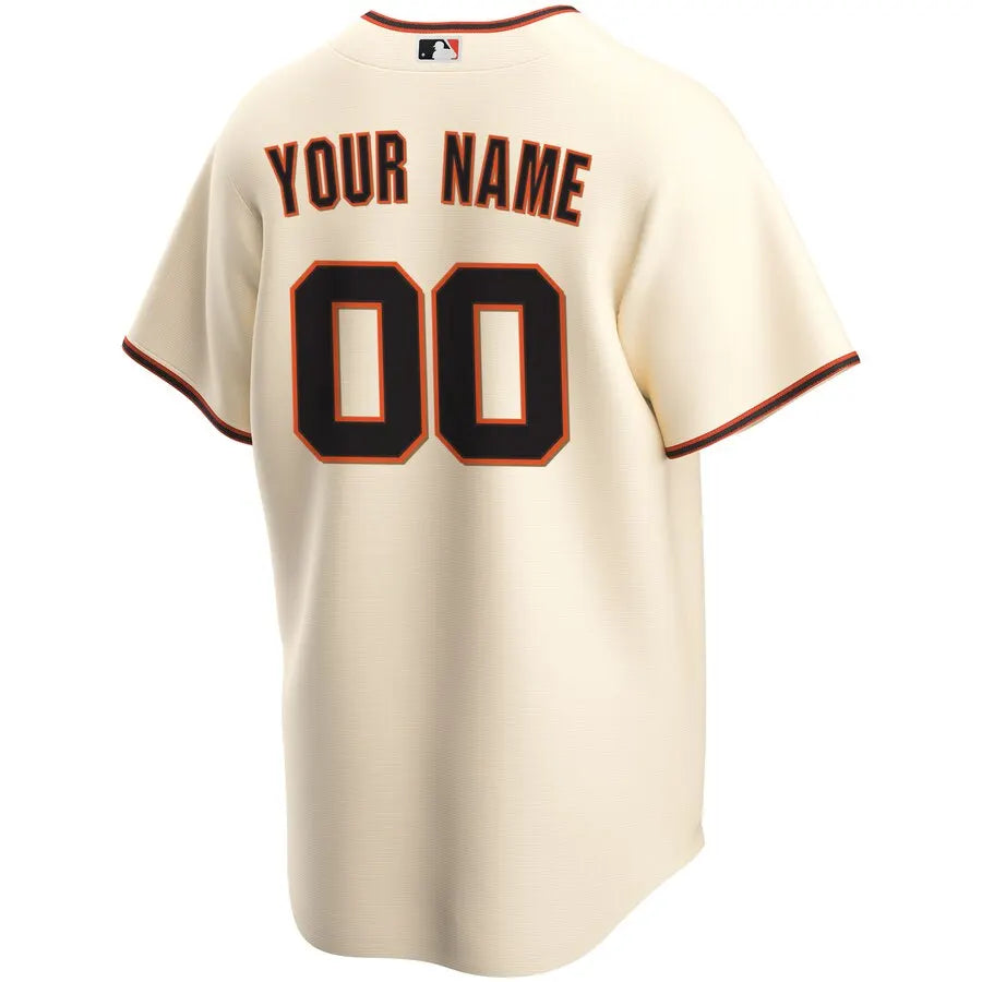 Giants Cream Custom Jersey nike - Hình 3