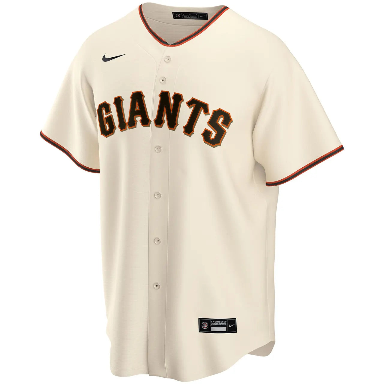 Giants Cream Alternate Jersey nike custom - Hình 3