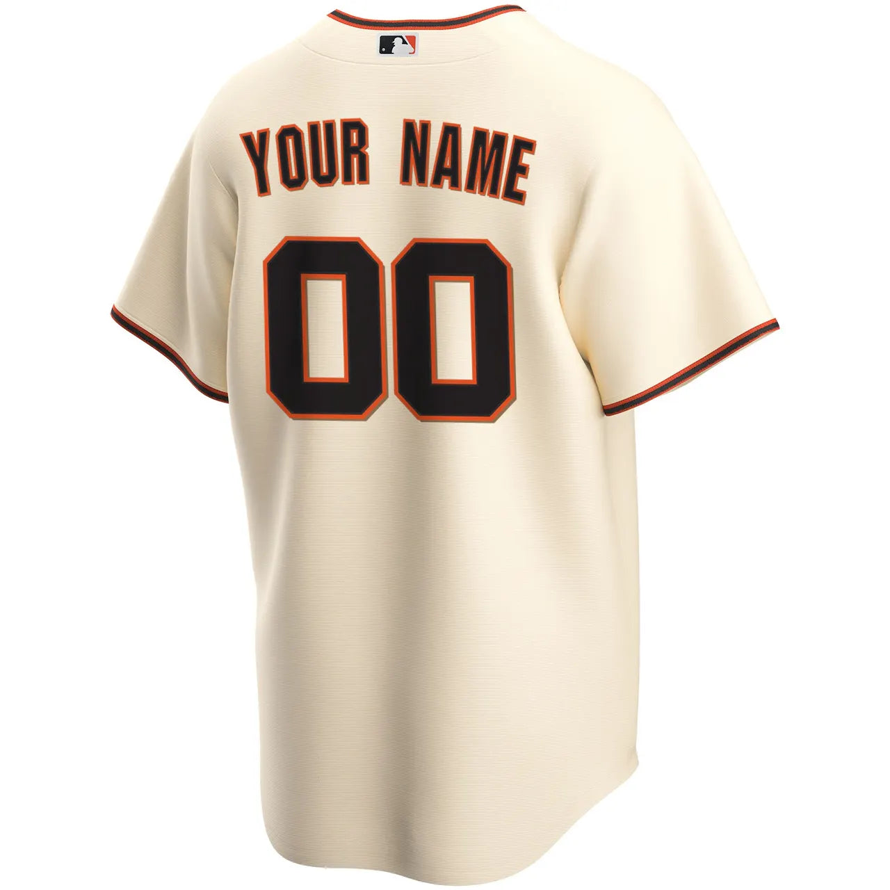 Giants Cream Alternate Jersey nike custom - Hình 4