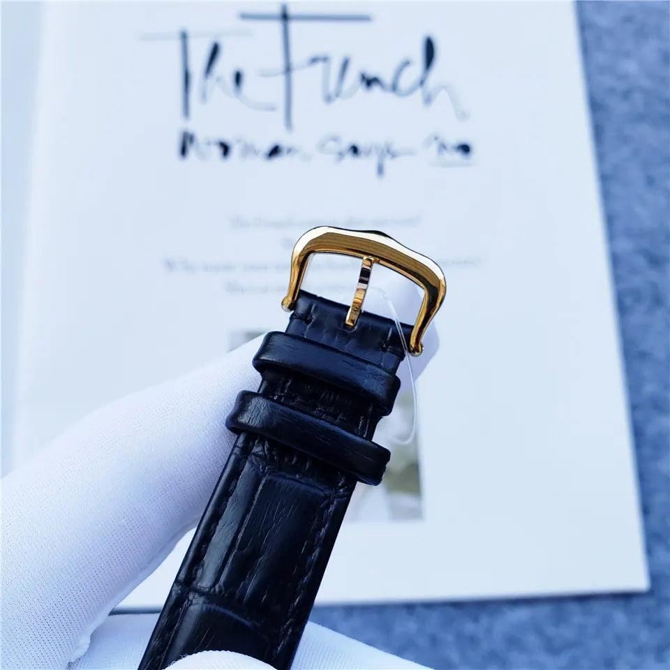 Cartier Santos Black Dial - Hình 4