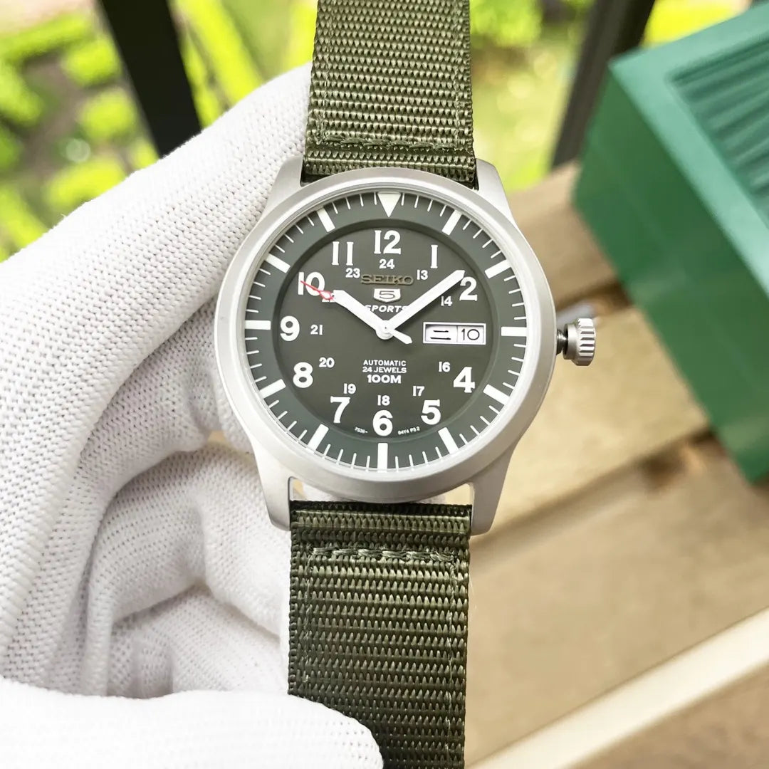 Seiko Olive Automatic Watch