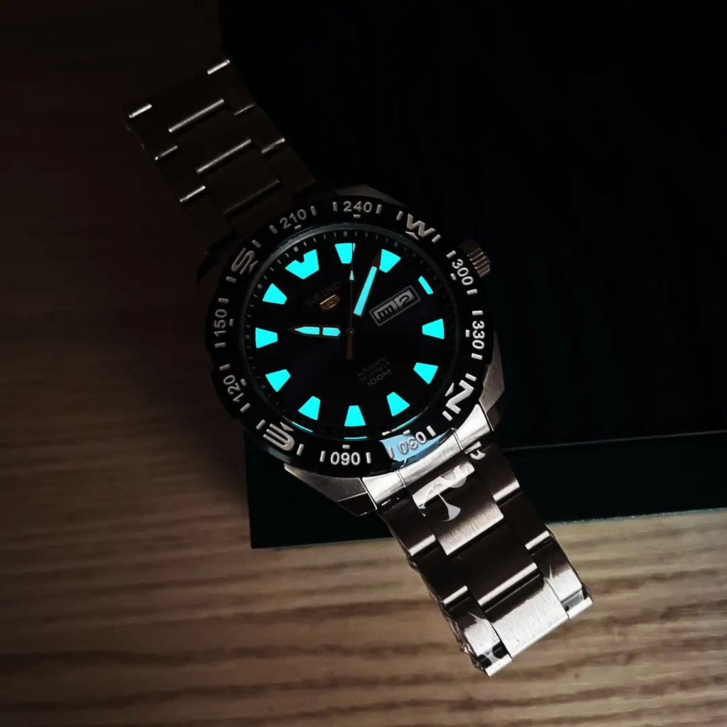 Seiko Blue Diver Watch - Hình 5