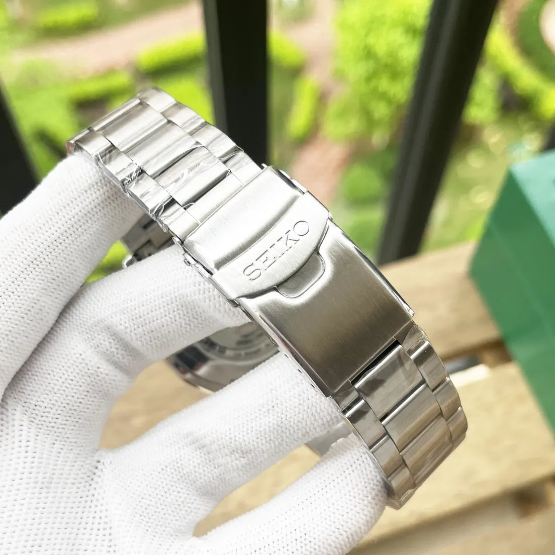 Seiko 5 White Dial - Hình 2