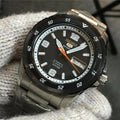Seiko Black Bezel Watch