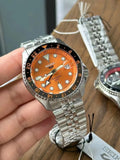 Seiko Orange GMT Watch
