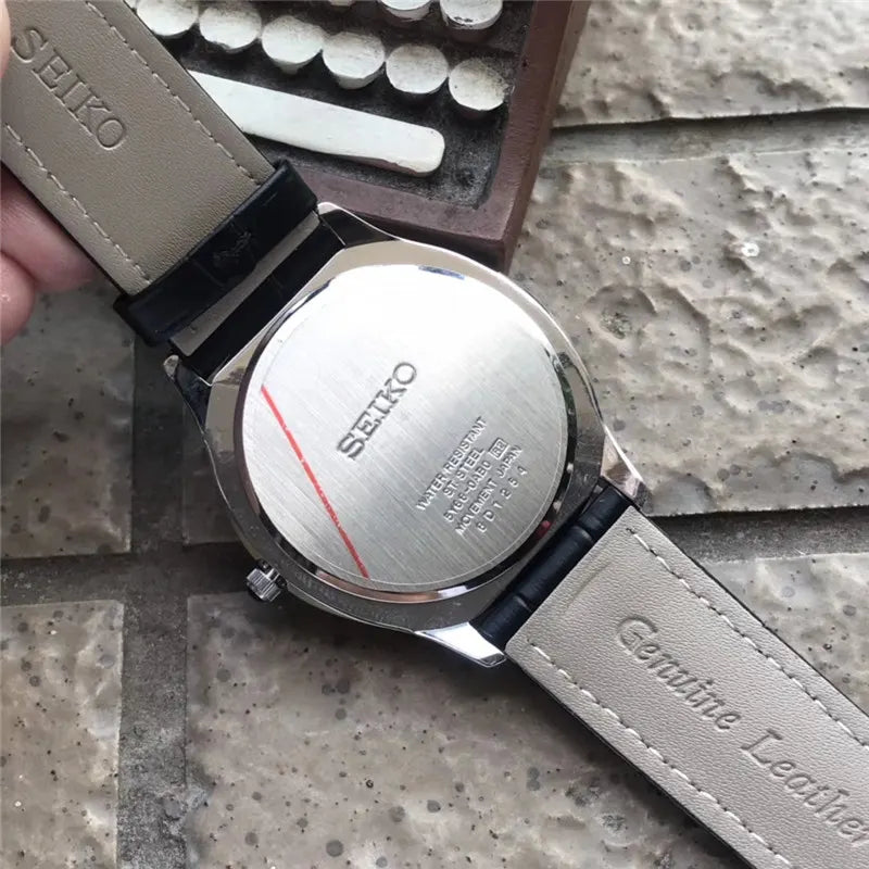 Seiko Silver Dial Watch - Hình 2