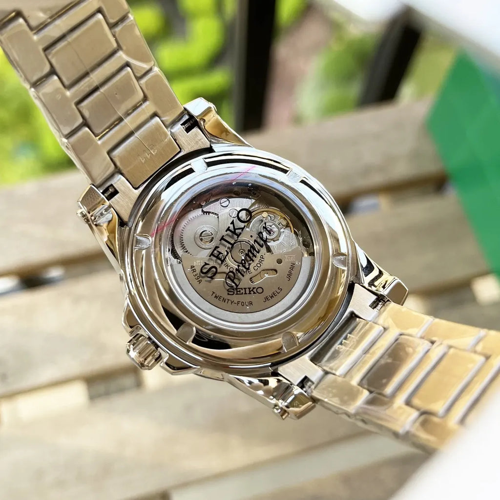 Seiko Automatic White Dial - Hình 3