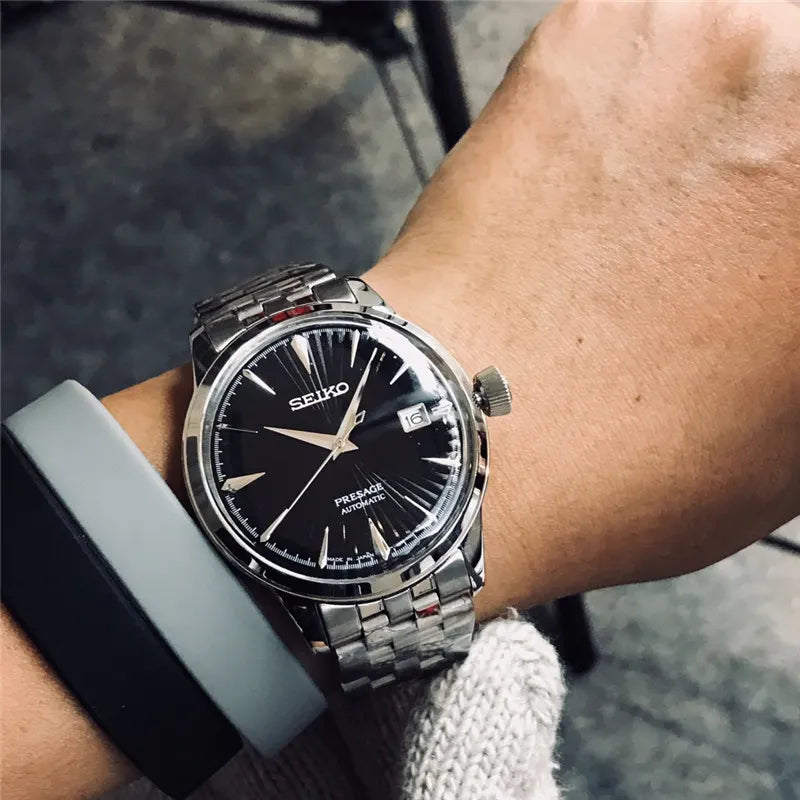 Seiko Presage Black Dial - Hình 2