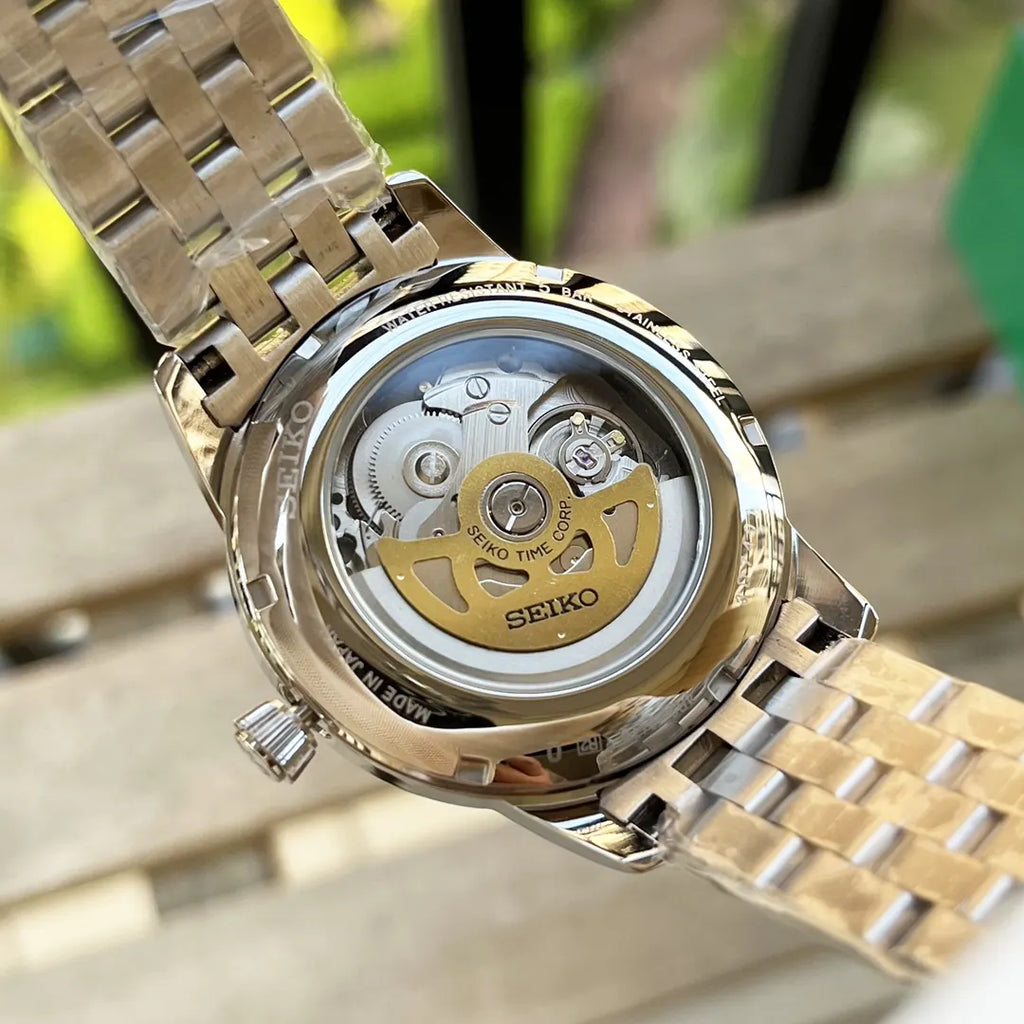 Seiko Silver Dial Automatic - Hình 5