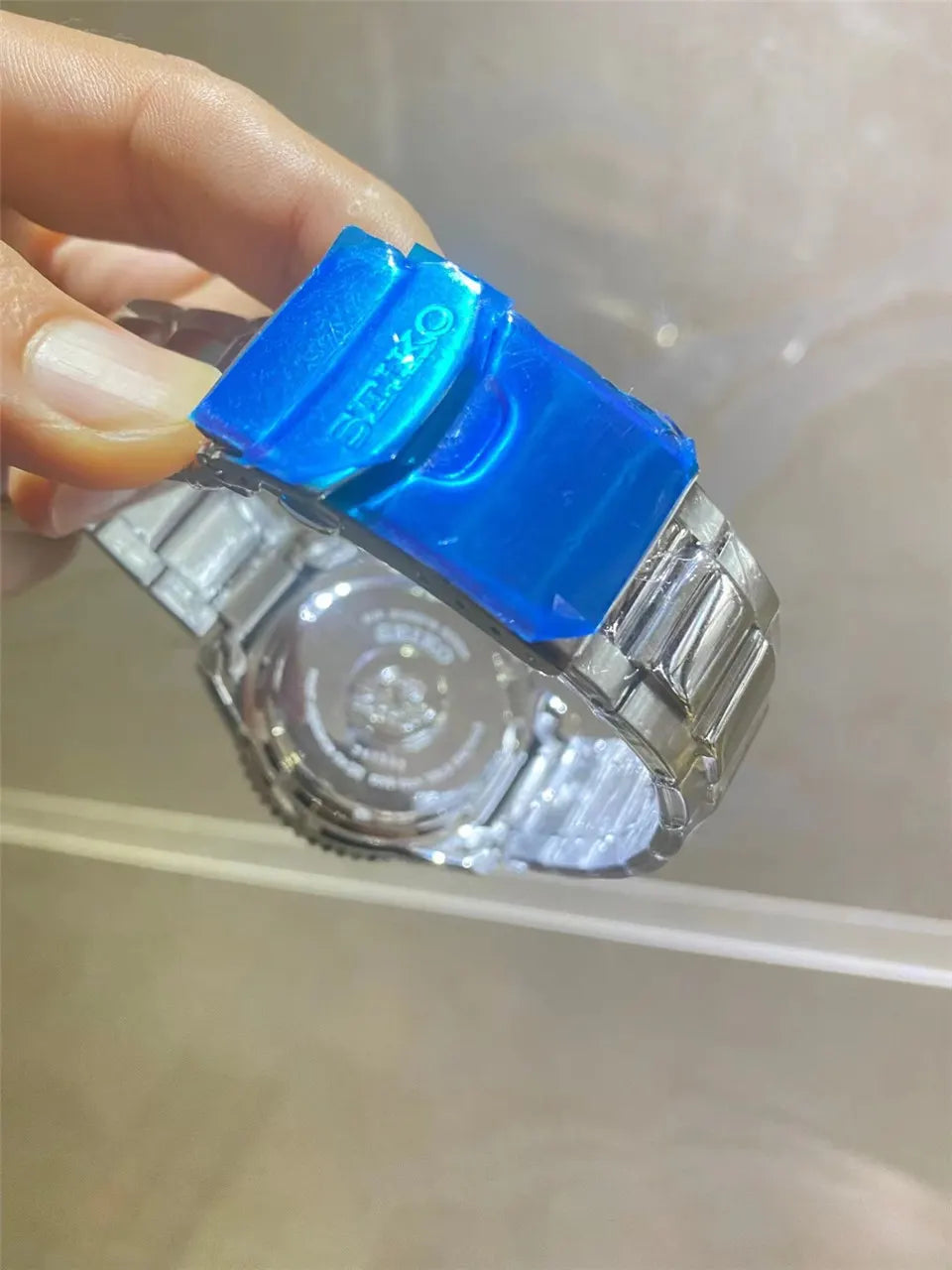Seiko Prospex Blue Bezel - Hình 5