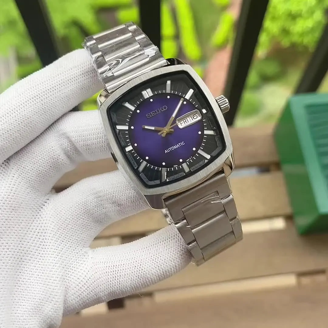 Seiko Purple Dial Watch