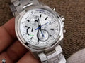 Seiko Silver Chronograph