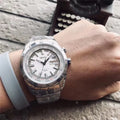 Seiko World Time Silver