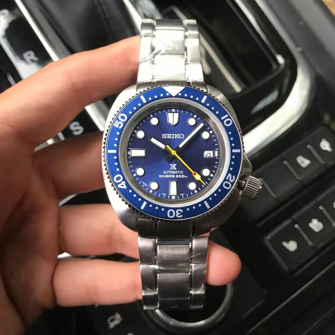 stainless Seiko Prospex Blue