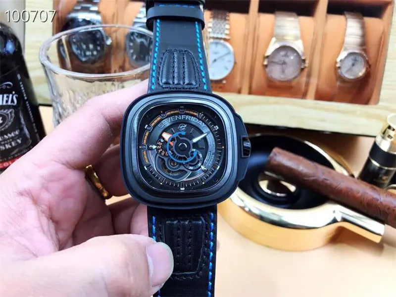 SevenFriday Blue Accent