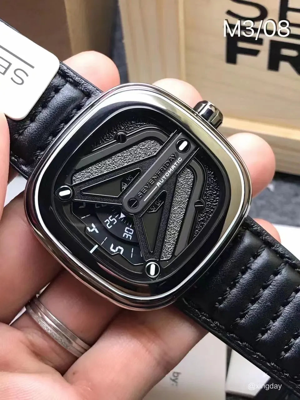 SevenFriday M3/08 Black - Hình 2