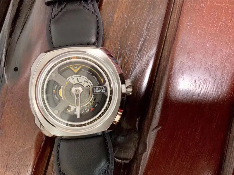 SevenFriday M2/02 Gunmetal - Hình 9