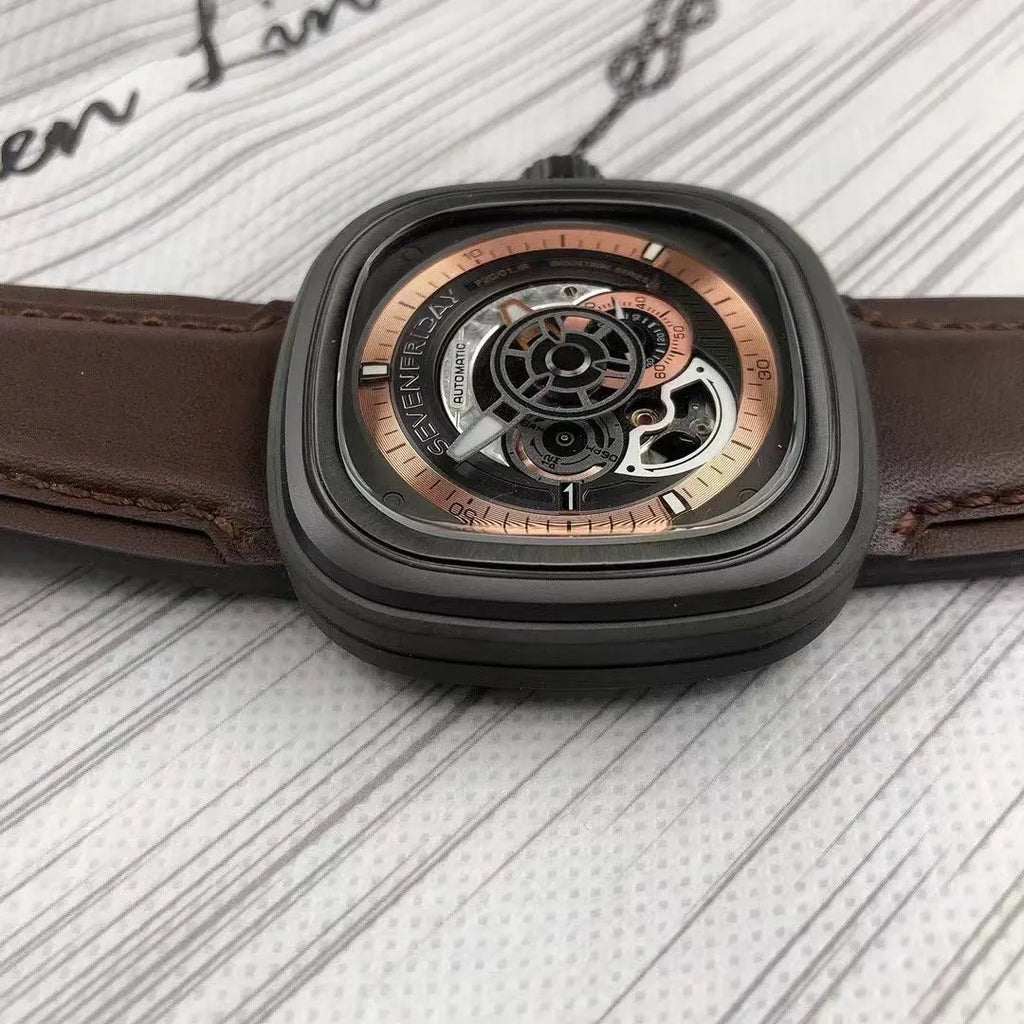 SevenFriday P2B/01 Brown - Hình 3