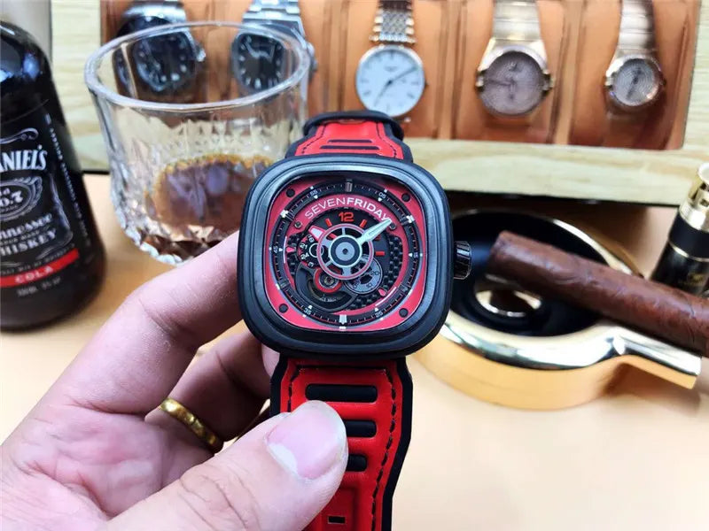 SevenFriday P3C/04 Red