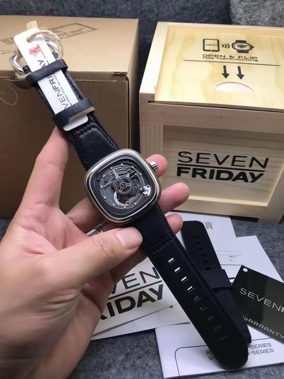 SevenFriday S3/02 Silver - Hình 6