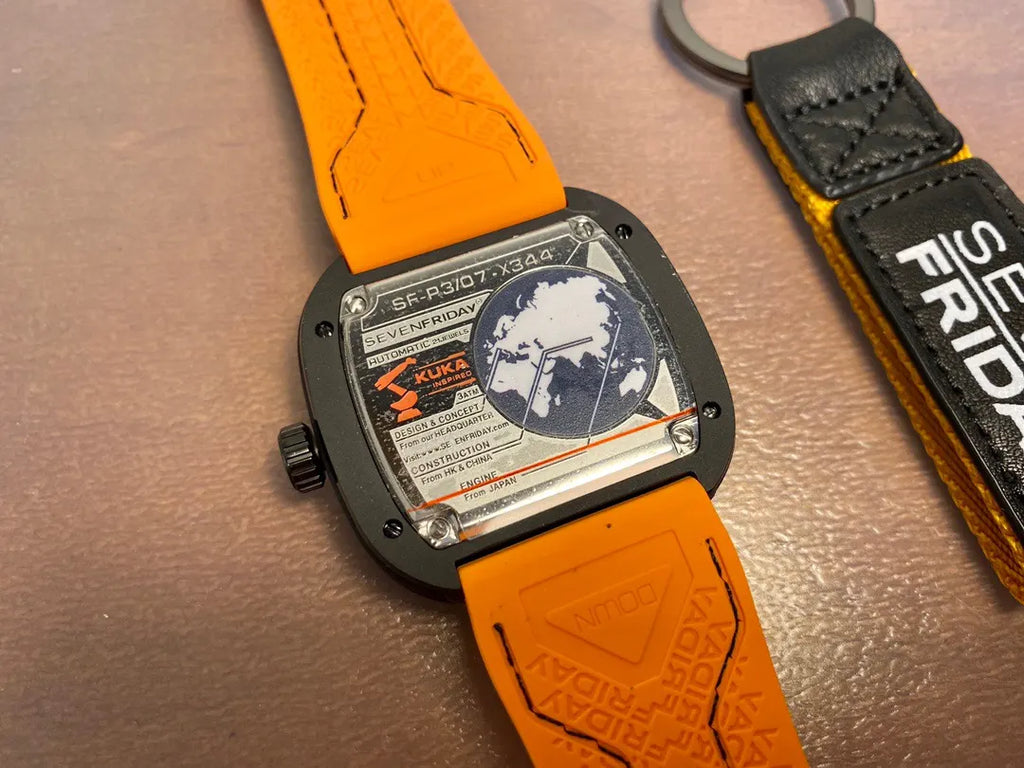 SevenFriday Orange Rubber - Hình 4