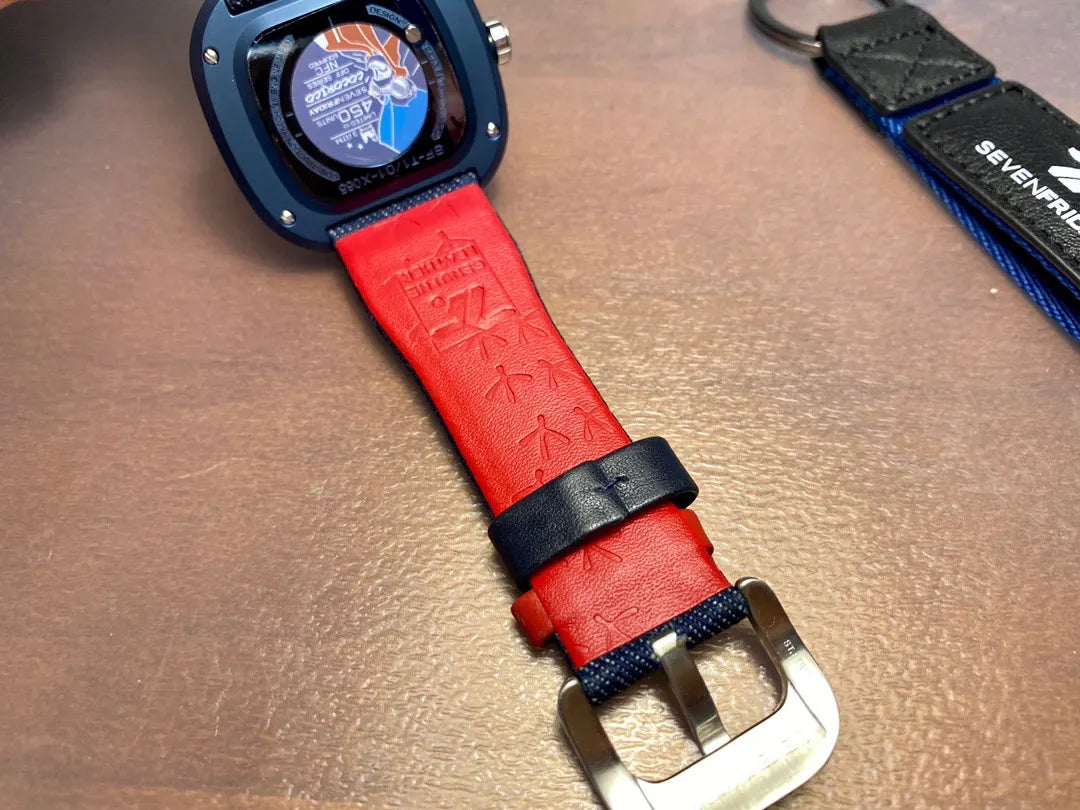 SevenFriday T2/01 Blue Denim - Hình 7