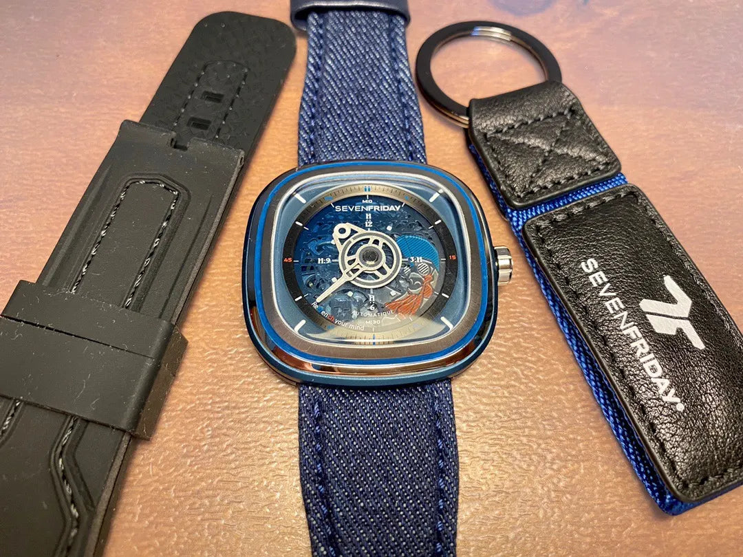 SevenFriday T2/01 Blue Denim