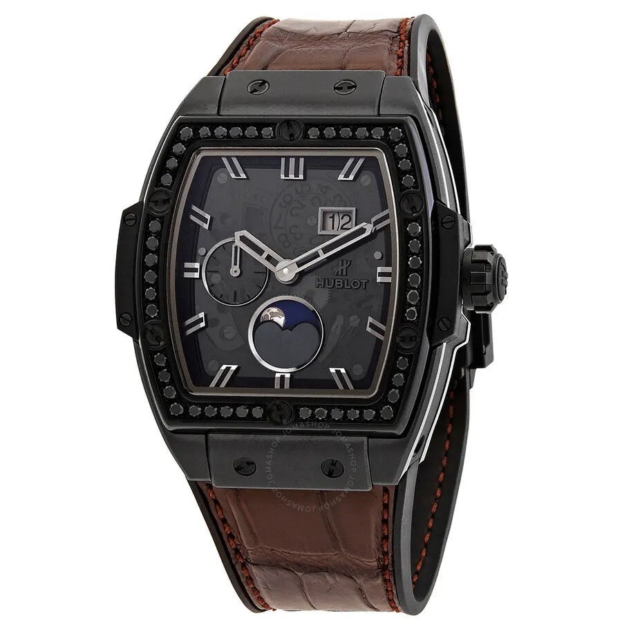 Hublot Black Titanium Leather
