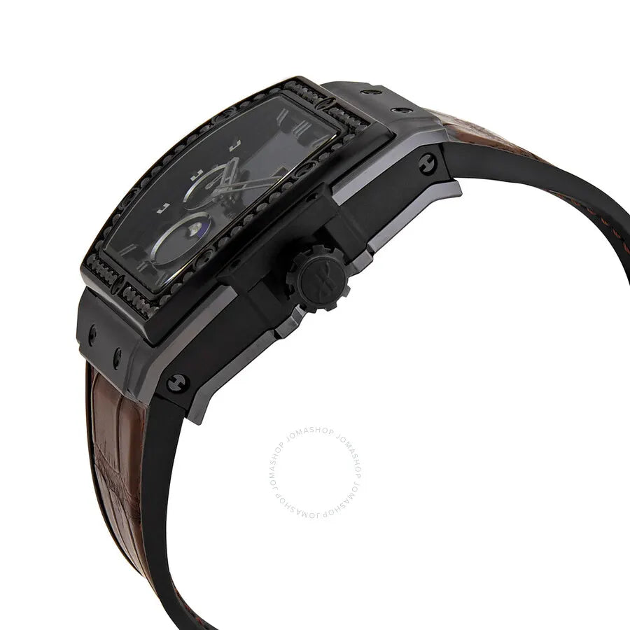 Hublot Black Titanium Leather - Hình 2