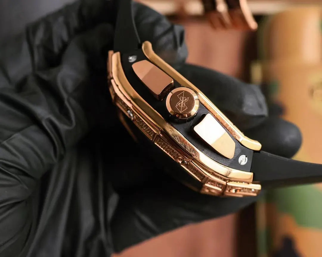 Hublot Rose Gold Diamond - Hình 5