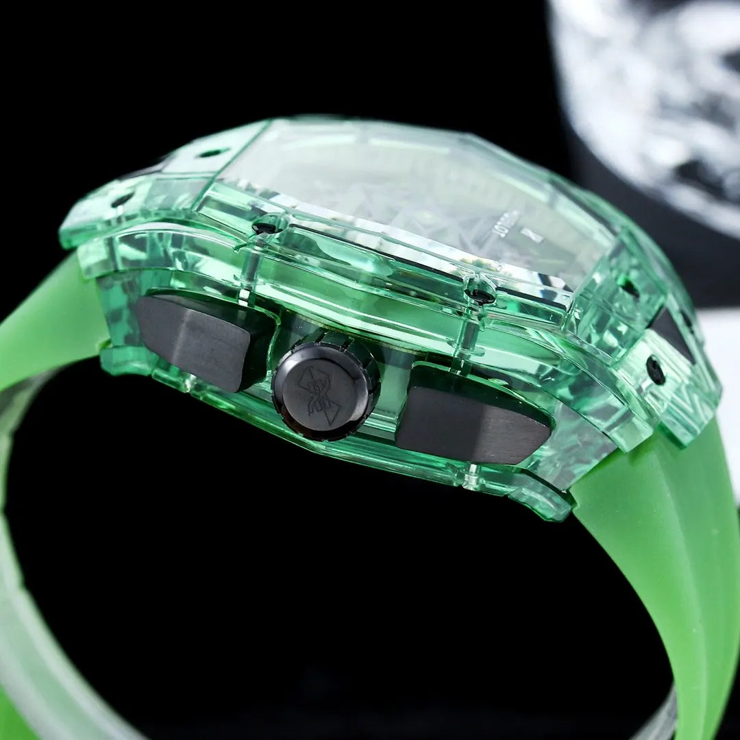 Hublot Green Sapphire Tourbillon - Hình 4