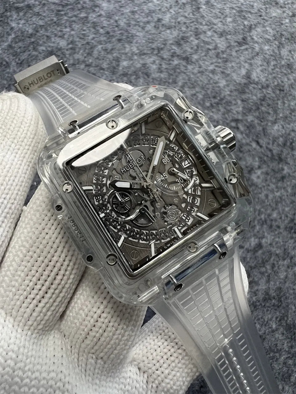 Hublot Clear Sapphire Watch