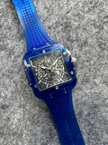 Hublot Blue Sapphire Skeleton