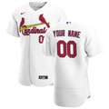Cardinals White Replica Custom Jersey