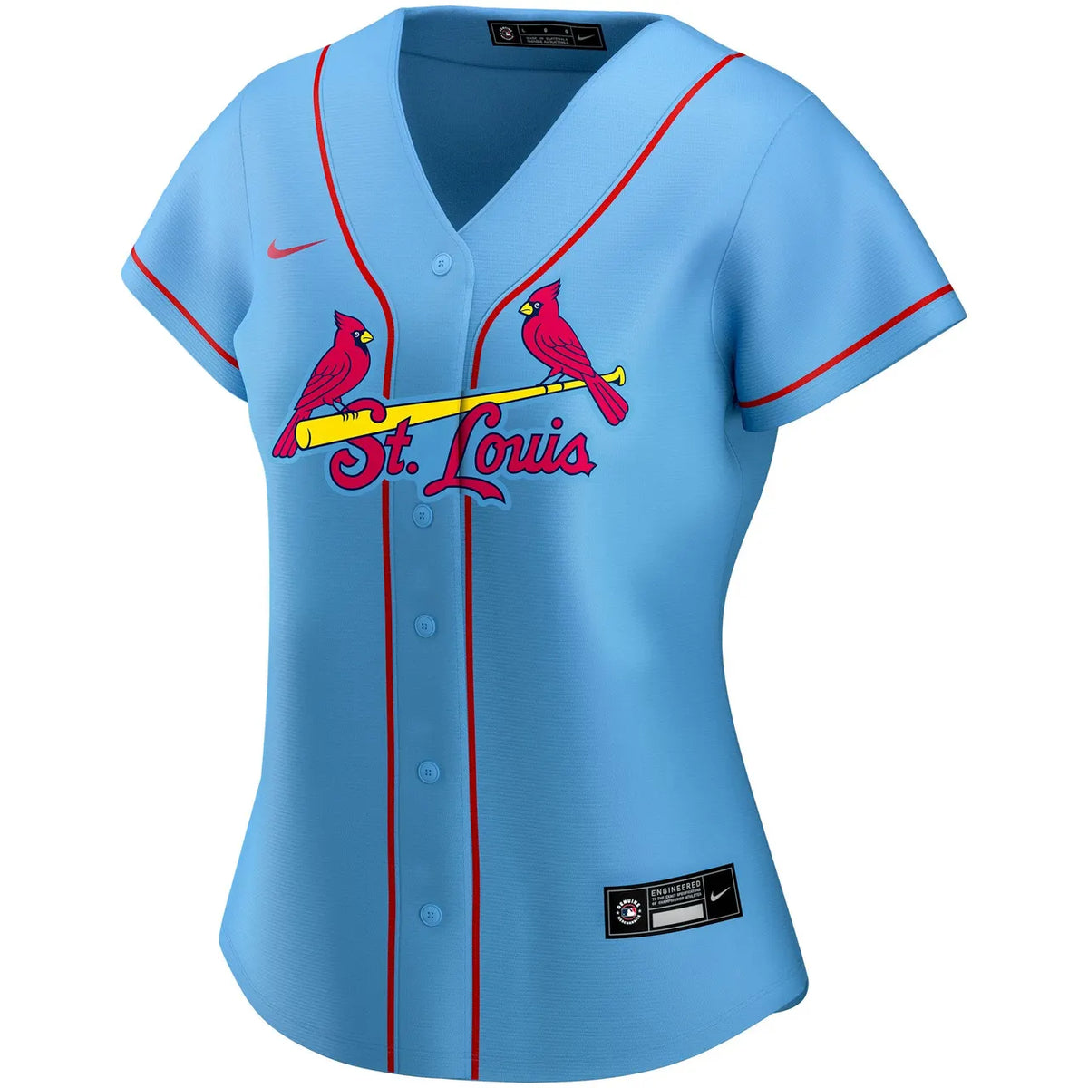 nike Cardinals Light Blue Custom Jersey - Hình 3