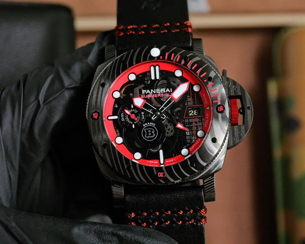 Panerai Brabus Black Red - Hình 9